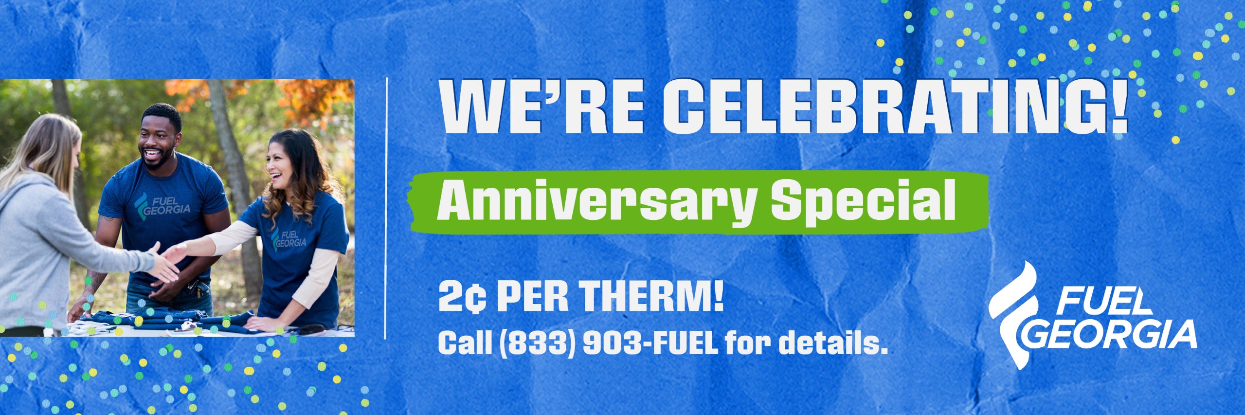 Celebrate our 2nd Anniversary with a 2 cents deal