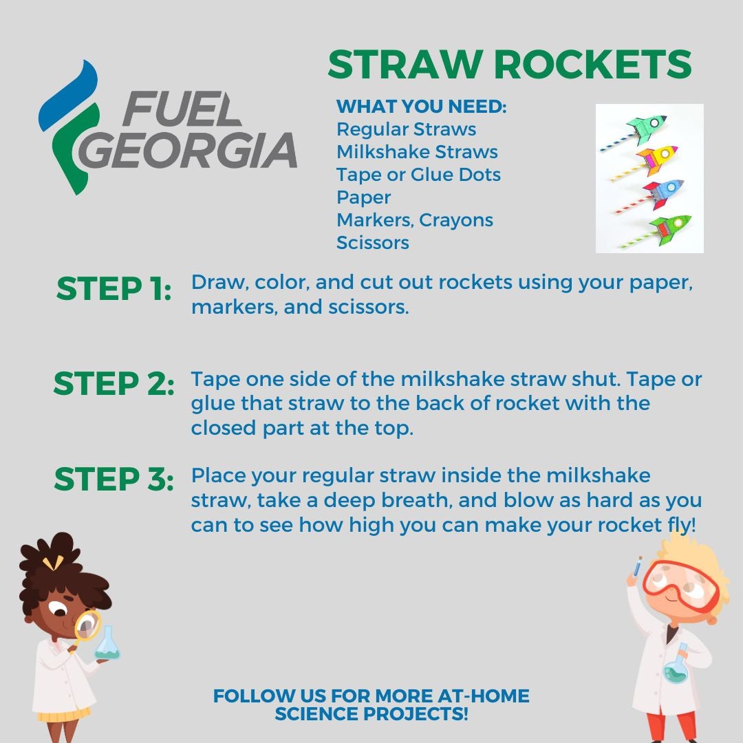 Straw Rockets