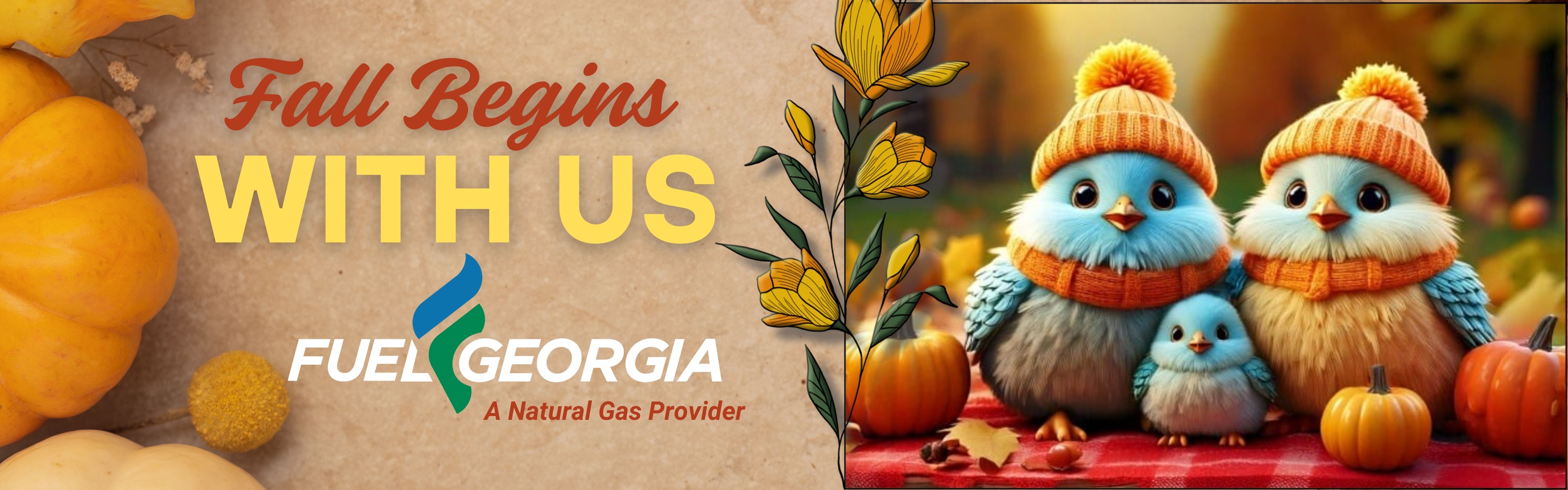 Fall begins with us